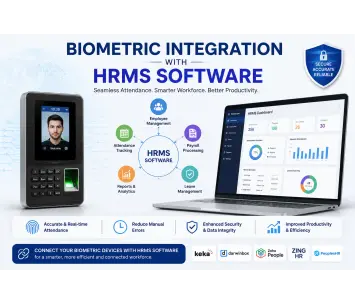 HRMS integration with eSSL biometric attendance system Hyderabad